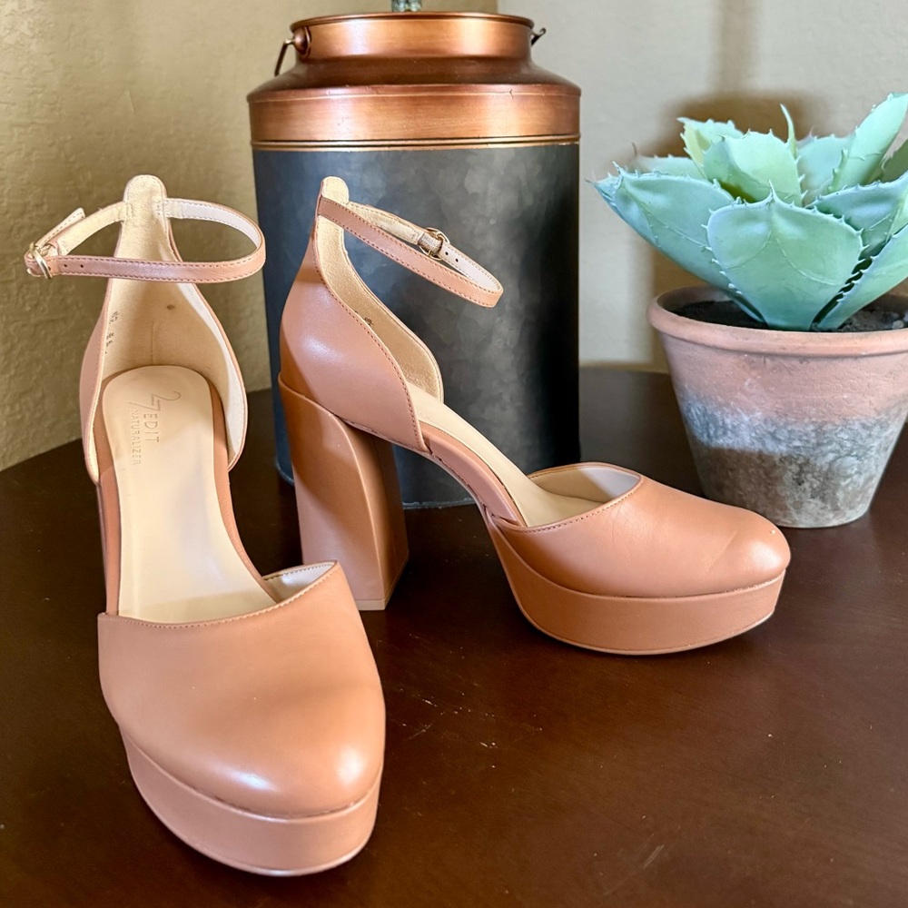 27 Edit Naturalizer Giovanna Ankle Strap Platform Pump (Women)